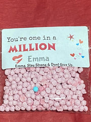 You're One in a Million Novelty Sweets Fun Gift Boy Father Friend Fiancé Husband