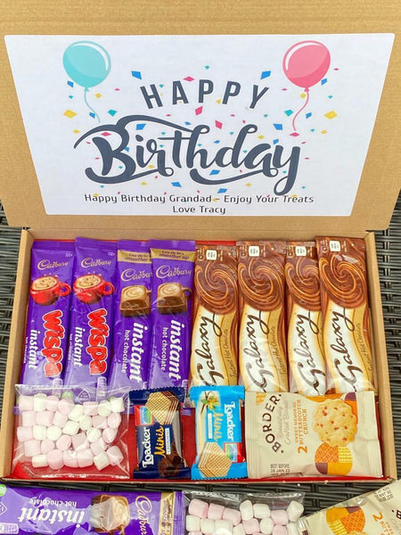 🍫 GALAXY CADBURY MILK CHOCOLATE PERSONALISED HAMPER Hot Chocolate Gift ...