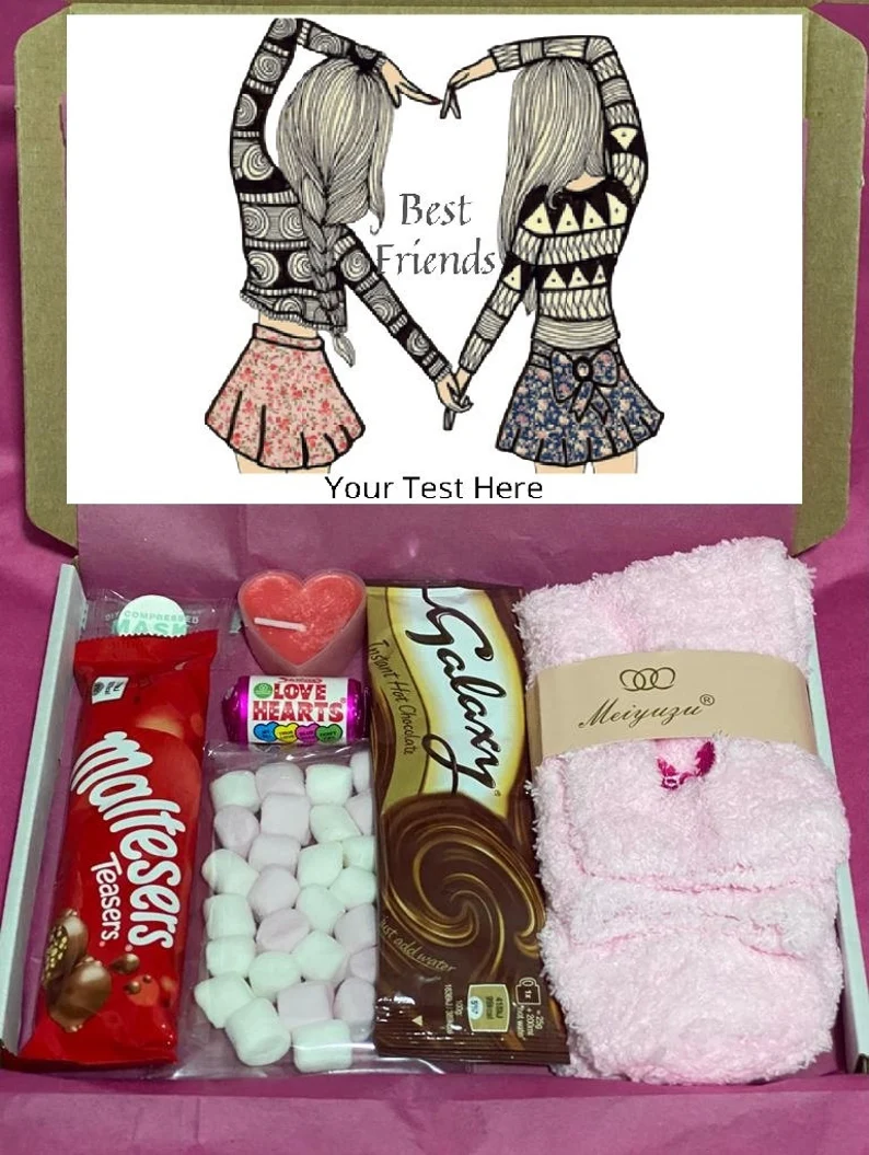 Best Friend Gift Box, Pamper Self care kit