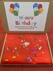 Personalised Chocolates Sweets Hamper Gift Box Present Birthday Fathers Day Girlfriend Boyfriend Dad Mum Partner Anniversary Best Friend